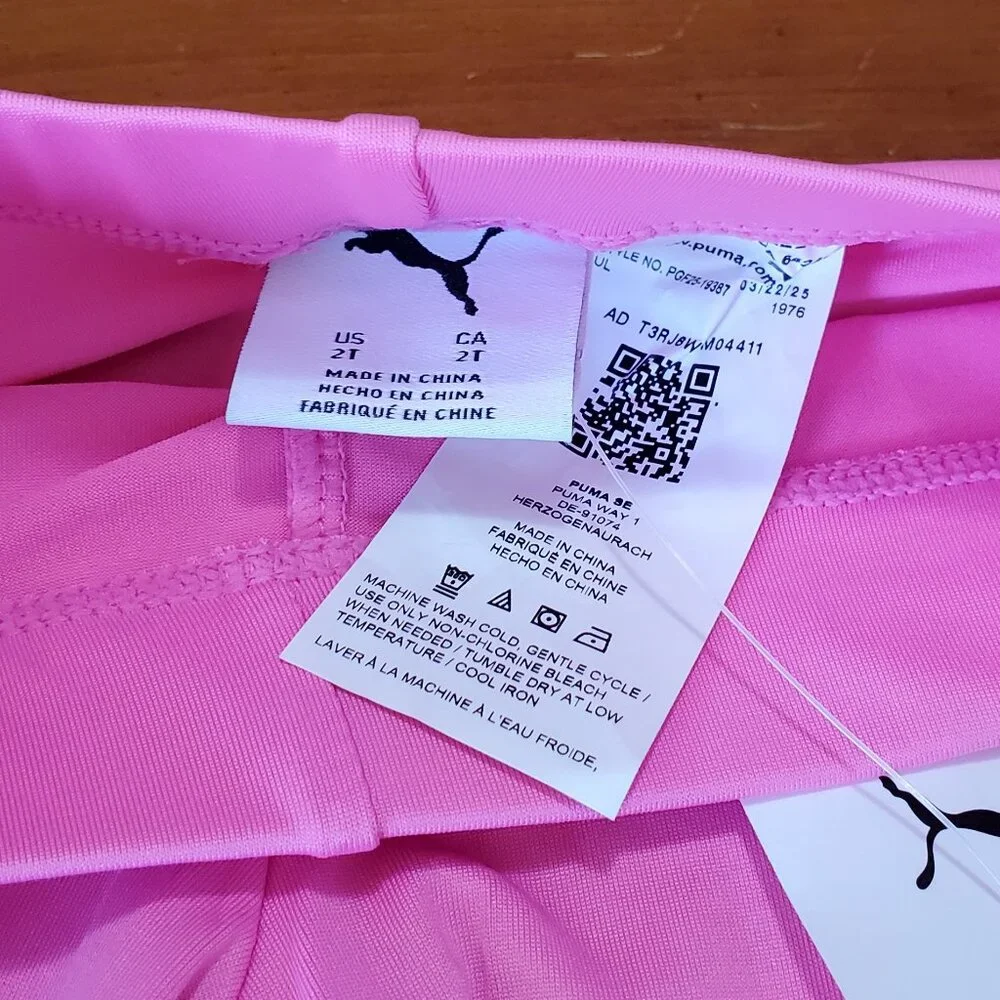 PUMA Kids' 3 Piece Outfit  Girls 2T T-Shirt, Hoodie, Pants  NWT - Picture 8 of 11